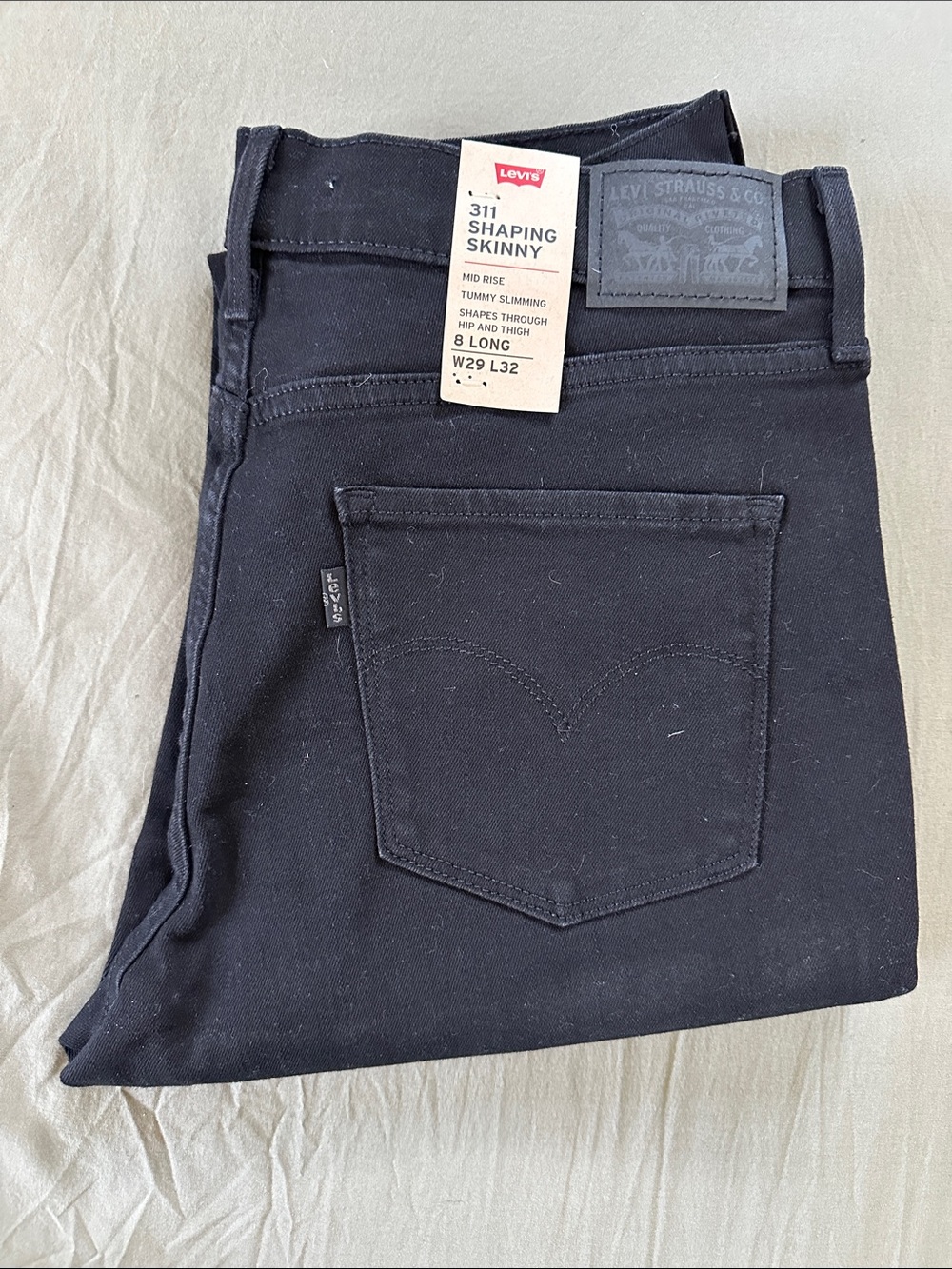 Levi's 311 Shaping Skinny Jeans - Black